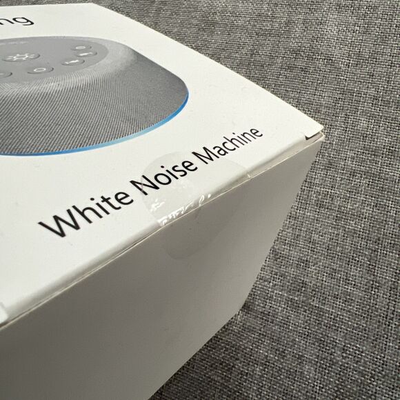 Hushing White Noise Machine Model: CWN-R5 (Light Gray) NIB - Picture 2 of 2
